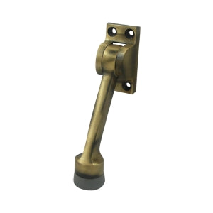 Deltana Solid Brass 4 inch Kickdown Holder - Antique Brass