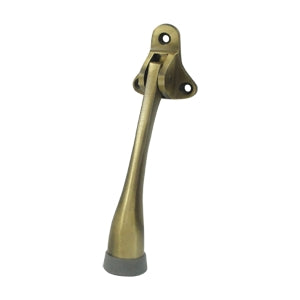 Deltana Solid Brass 5 inch Heavy Duty Kickdown Holder - Antique Brass
