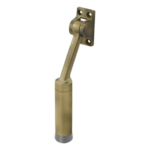 Deltana Solid Brass 7 inch Heavy Duty Kickdown Holder - Antique Brass
