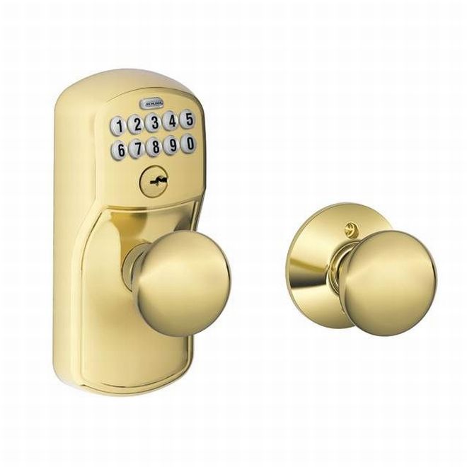 Schlage Plymouth Keypad Entry Auto-Lock