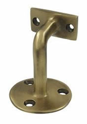 Deltana Hand Rail Bracket with 3 Inch Projection - Antique Brass