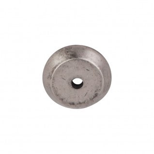 Top Knobs Aspen Round Backplate in SiIlicone Bronze Light