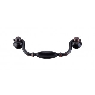 Tuscany Drop Pull 5 1/16 Inch (c-c) Tuscan Bronze