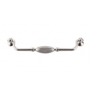 Top Knobs Tuscany Drop Pull Large in Brushed Satin Nickel