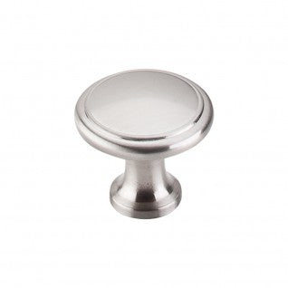 Top Knobs Nouveau Cabinet Knob in Brushed Satin Knob