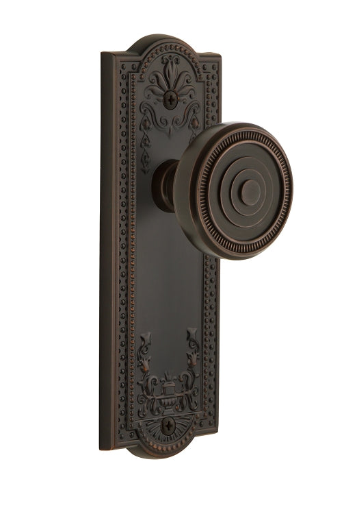 Grandeur Parthenon Plate with Soleil Knob