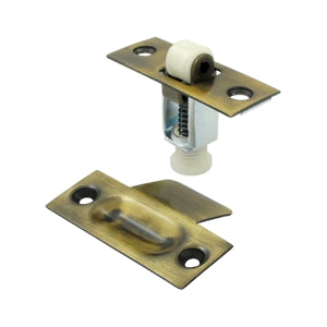 Deltana Solid Brass Roller Catch - Antique Brass