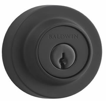 Baldwin Reserve Series Contemporary Round Single Cylinder Deadbolt
