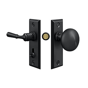 Deltana Storm Door Latch, Rectangular, Tubular Lock