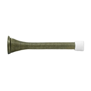 Deltana 3 3/4 Inch Baseboard Door Bumper - Antique Brass