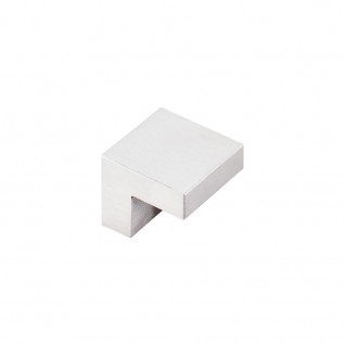 Top Knobs SS37 Stainless Steel Collection Square Knob 5/8 Inch CC Brushed Stainless Steel