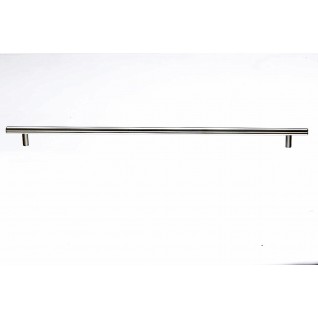 Top Knobs SS8 Stainless Steel Collection Solid Bar Pull 16 3/8 Inch CC Brushed Stainless Steel