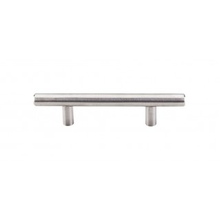 Hollow Bar Pull 3 3/4 Inch (c-c) Brushed Stainless Steel