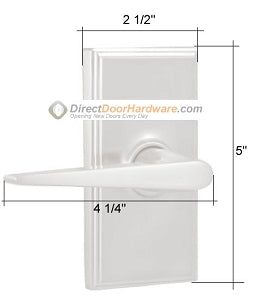 Weslock Urbana Lever Handle Specs