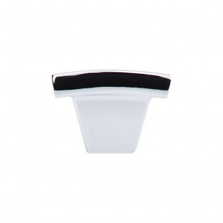 Top Knobs Sanctuary Arched Knob in Polished Chrome