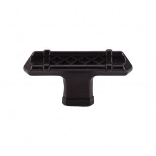 Top Knobs Tower Bridge T-Handle in Sable