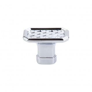 Top Knobs Tower Bridge Knob in Polished Chrome