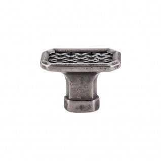 Top Knobs Tower Bridge Knob in Pewter Antique