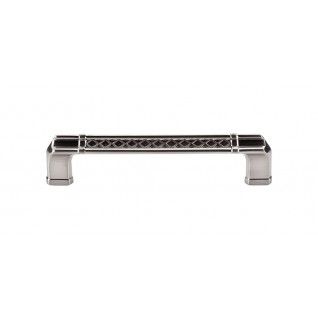 Top Knobs Tower Bridge Pull in Brushed Satin Nickel