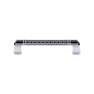 Top Knobs Tower Bridge Pull in Polished CHrome
