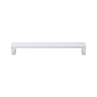 Top Knobs Sanctuary Modern Metro Pull in Aluminum
