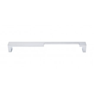 Top Knobs Sanctuary Modern Metro Pull Notch Pull in Polished Chrome