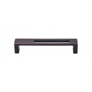 Top Knobs Sanctuary Modern Metro Slot Pull in Tuscan Bronze
