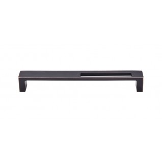 top Knobs Sanctuary Modern Metro Slot Pull in Tuscan Bronze