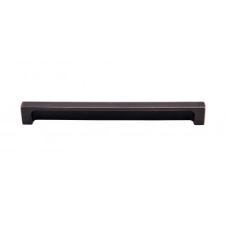 Top Knobs Sanctuary Modern Metro Tab Pull in Tuscan Bronze