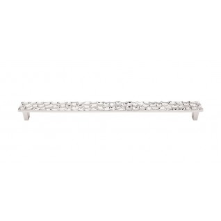 Top Knobs Cobblestone Pull in Polished Nickel
