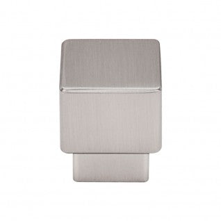 Top Knobs Sanctuary Tapered Knob in Brushed Satin Nickel