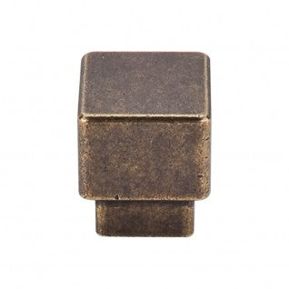 Top Knobs Santuary Tapered Knob in German Bronze