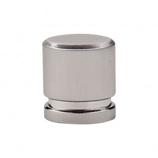 Top Knobs Sanctuary Oval Knob Small in Brushed Satin Nickel