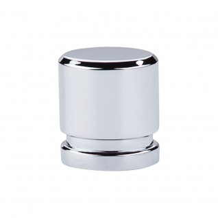 Top Knobs Sanctuary Oval Knob Small in Polished Chrome