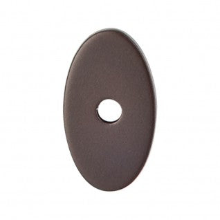 Top Knobs Sanctuary Oval Backplate Small in Oil Rubbed Bronze