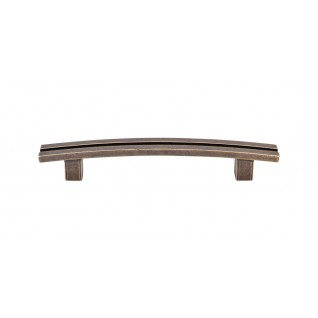 Top Knobs Sanctuary Inset Rail Pull in German Bronze