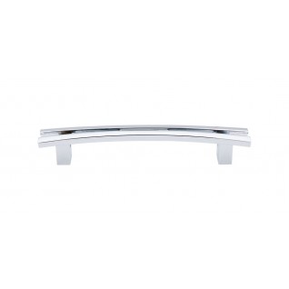 Top Knobs Sanctuary Flared Pull in Polished Chrome