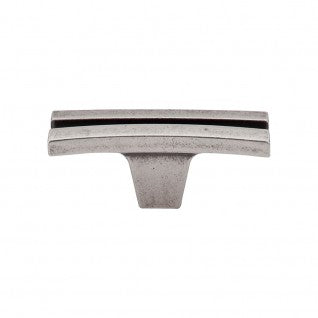 Top Knobs TK87PTA Sanctuary I Flared Knob 2 5/8 Inch Pewter Antique