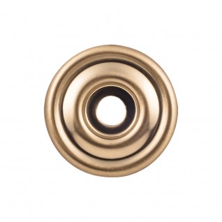 Top Knobs Brixton Backplate in Honey Bronze