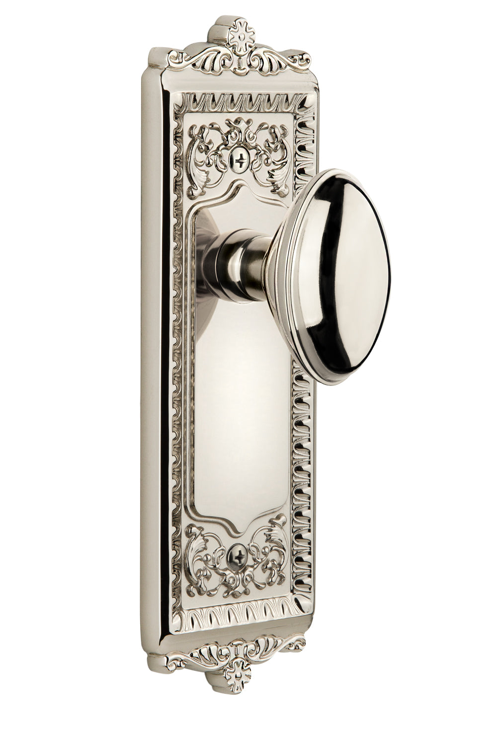 Grandeur Windsor Plate with Eden Prairie Knob