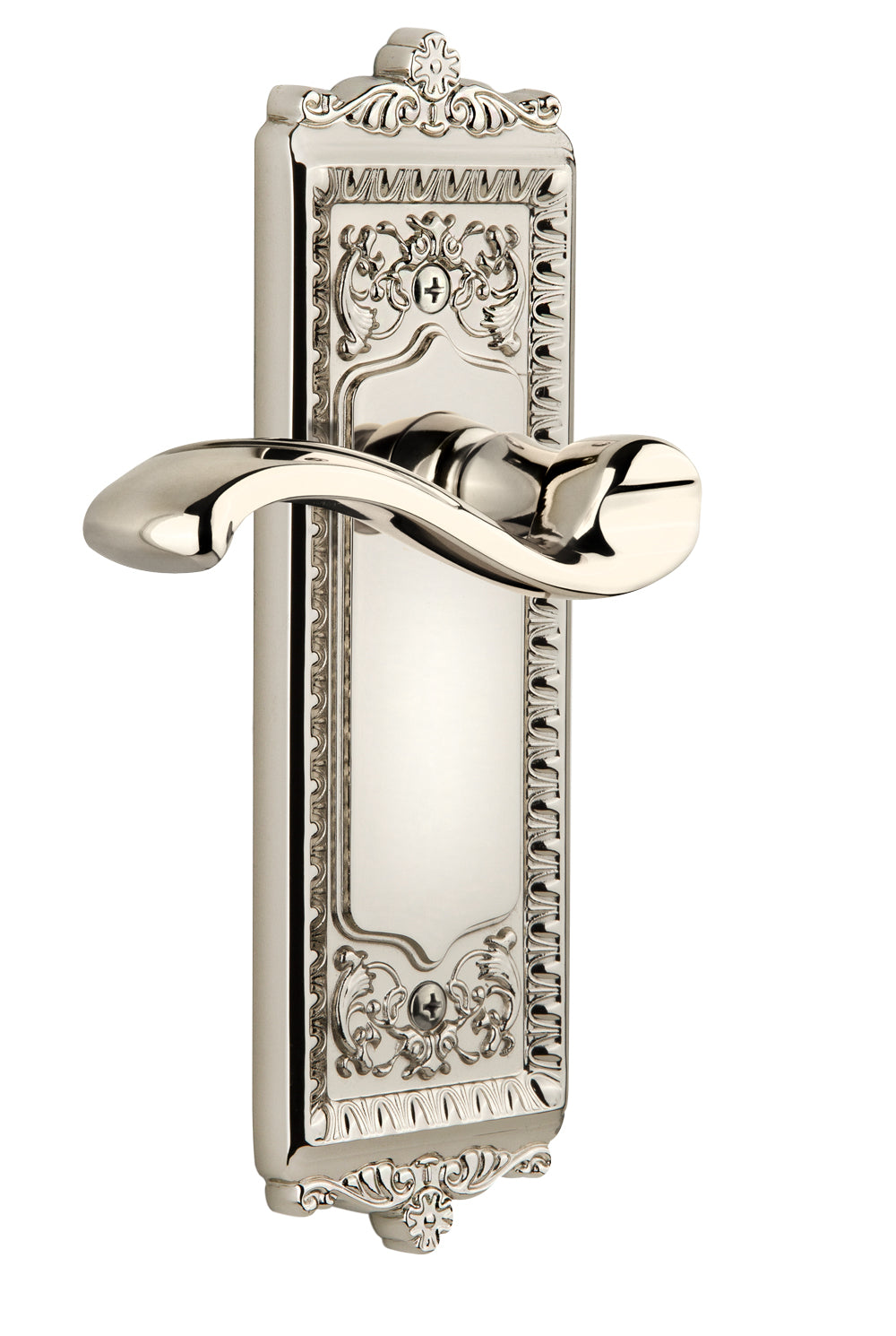 Grandeur Windsor Plate with Portofino Lever