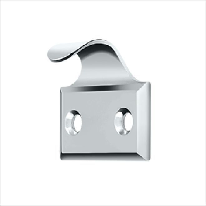 Deltana Solid Brass Window Lift - Polished Chrome