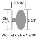 Arapaho Knob Dimensions
