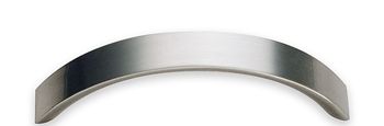 Beslagsboden Design Steel 3 7/8 Wide Pull Polished Nickel