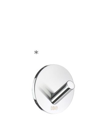 Beslagsboden Design Single Mini Hook In Polished Stainless Steel