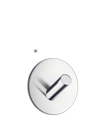 Beslagsboden Design Single Hook In Polished Stainless Steel