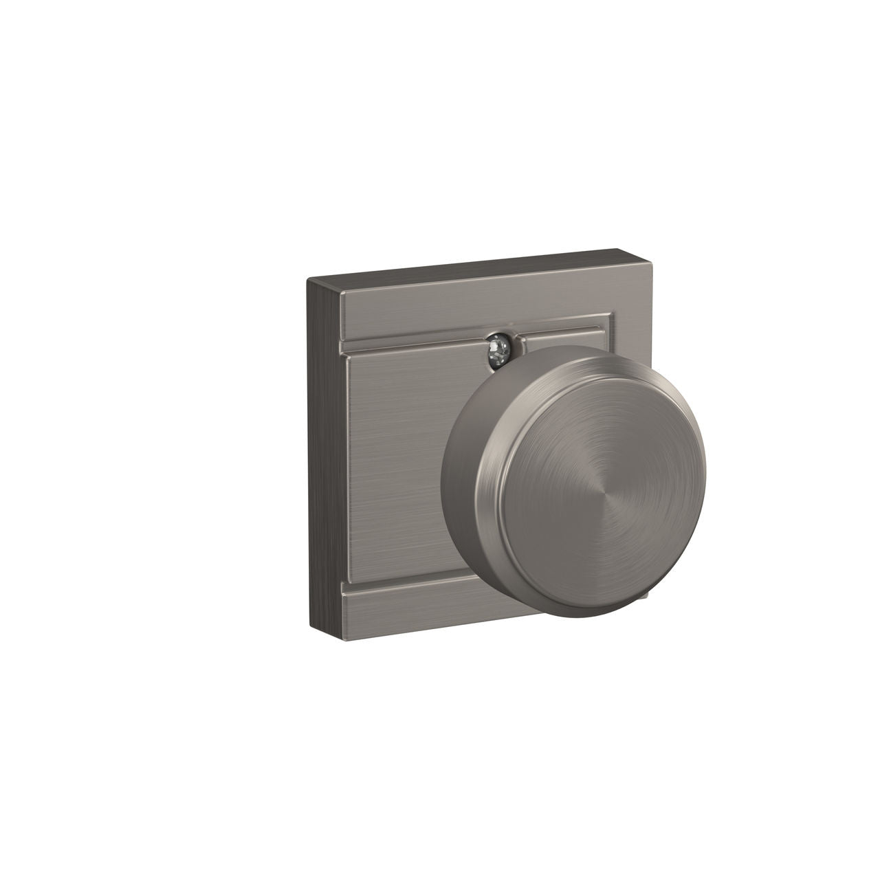 Schlage Bowery Knob with Upland Rosette