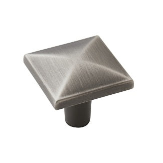 Amerock 1-1/8 Inch Extensity Cabinet Knob In Antique Silver