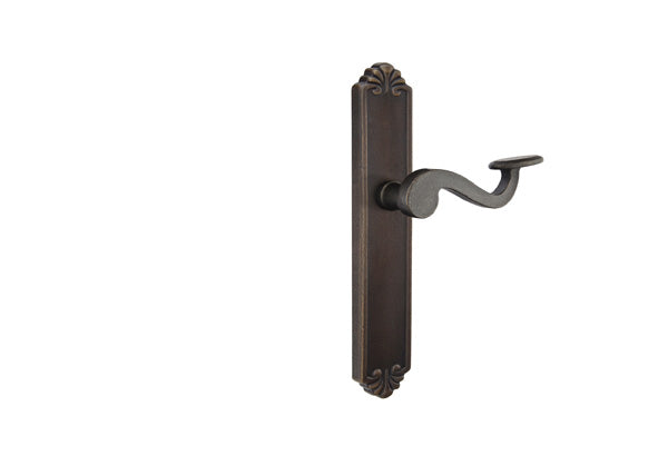 Emtek Configuration 3 Cast Bronze Tuscany 2X10 Multi Point Lock Trim Only