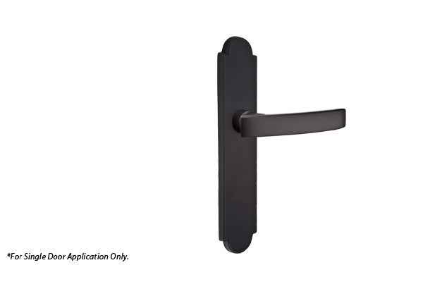 Emtek Configuration 4 Sandcast Arched 2X10 Multi Point Lock Trim Only